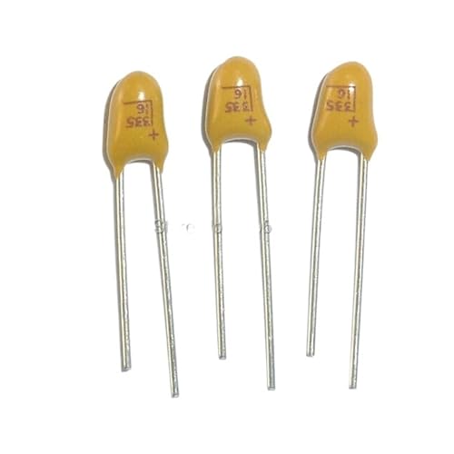100pcs Tantalum capacitor 3.3uF 16V 16V3.3uF DIP Radial Capacitance Meters 100pcs Tantalum capacitor 3.3uF 16V 16V3.3uF DIP Radial Capacitance Meters von SSOPTMCB