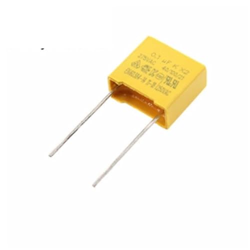 10PCS 100nF 104 capacitor X2 capacitor 275VAC Pitch 10mm X2 275V Polypropylene film capacitor 0.1uF Capacitance Meters von SSOPTMCB
