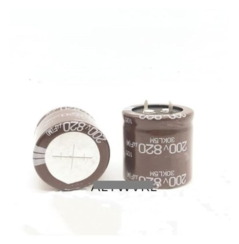 10PCS 200V820uf Electrolytic Capacitor Radial 820UF 200V 25mm*35mm Capacitance Meters von SSOPTMCB