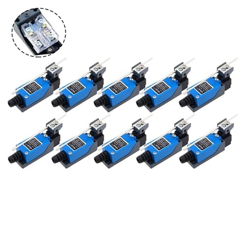 10PCS ME-8107 Mechanical Control Rotatable Lever Limit Switch von SSOPTMCB