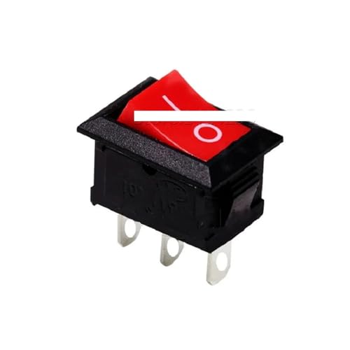 10Pcs Rocker Switch 3Pin SPST 15X21MM Red ON/OFF Power Switch 10Pcs Rocker Switch 3Pin SPST 15X21MM Red ON/OFF Power Switch von SSOPTMCB