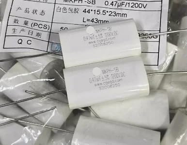 10pcs 0.47UF 1200V Axial non-inductive absorption film capacitor Film Capacitors Capacitance Meters von SSOPTMCB