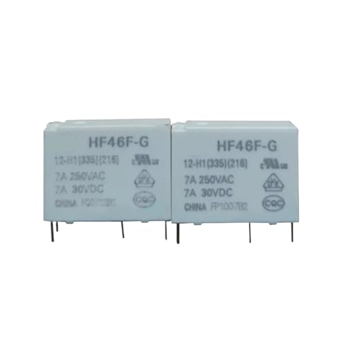 10pcs Relay HF46F-G-12-H1 (335) (216) 7A HF46F-G / 12-H1 Control Relays von SSOPTMCB