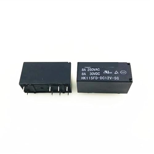 12V relay HK115FD-DC12V-SG HK115FD-12VDC-SG HK115FDDC12VSG DC12V 12VDC 12V 8A 250VAC 8PIN Control Relays von SSOPTMCB