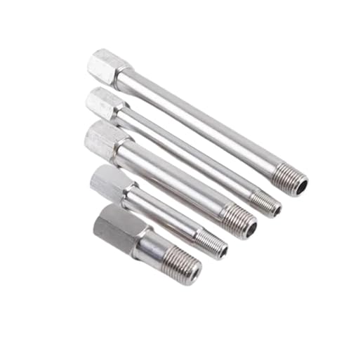 1pc 3/8" BSPT Male Female Thread 250mm length 304 Stainless Steel Long Nipple Pipe Fitting Connector von SSOPTMCB