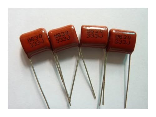200pcs CBB 333 630V 333J CL21 0.033uF 33nF P10 Metallized Polypropylene Film Capacitor Capacitance Meters von SSOPTMCB