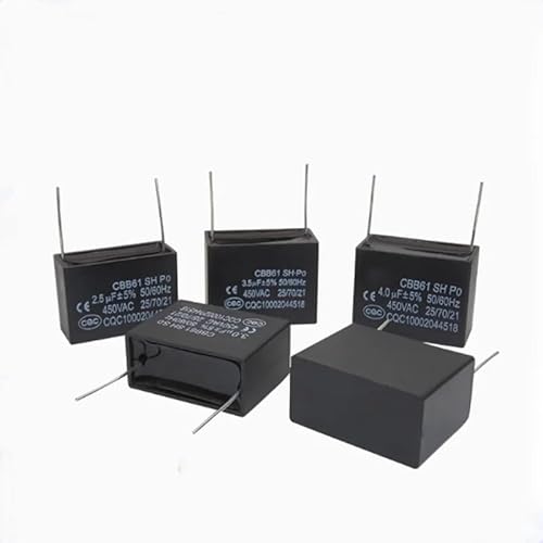 2PCS CBB61 Pin air conditioner internal unit 450V Fan capacitor electronic starter start capacitor 2.5UF 450V Capacitance Meters 2PCS CBB61 Pin air conditioner internal unit 450V Fan capacitor electronic starter start capacitor 2.5UF 450V Capacitance Meters von SSOPTMCB