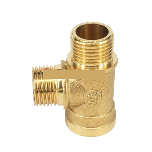 3/8" BSP Female x 3/8" BSP Male x 3/8" BSP male Thread Tee 3 Way Brass Pipe fitting Connector 3/8" BSP Female x 3/8" BSP Male x 3/8" BSP male Thread Tee 3 Way Brass Pipe fitting Connector von SSOPTMCB