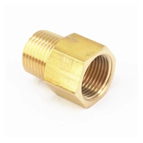 3/8" NPT Male x 3/8" BSPP Female Brass Pipe Fitting Connector For Pressure Gauge Air Gas Fuel Water 3/8" NPT Male x 3/8" BSPP Female Brass Pipe Fitting Connector For Pressure Gauge Air Gas Fuel Water von SSOPTMCB