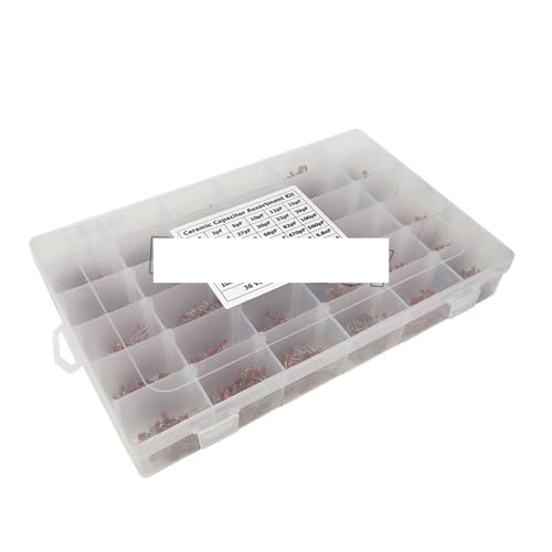 3600PCS/lot 1PF-100nF Ceramic Capacitor Assortment Kit 10PF 22PF 33PF 47PF 100PF 330PF 470PF 1NF 10NF 47NF 50V Capacitors Set Capacitance Meters von SSOPTMCB