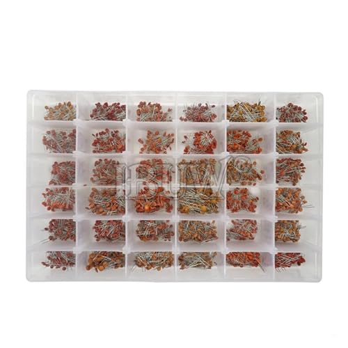 3600PCS/lot 1PF-100nF Ceramic Capacitor Assortment Kit 10PF 22PF 33PF 47PF 100PF 330PF 470PF 1NF 10NF 47NF 50V Capacitors set Capacitance Meters 3600PCS/lot 1PF-100nF Ceramic Capacitor Assortment Kit 10PF 22PF 33PF 47PF 100PF 330PF 470PF 1NF 10NF 47NF 50V Capacitors set Capacitance Meters von SSOPTMCB