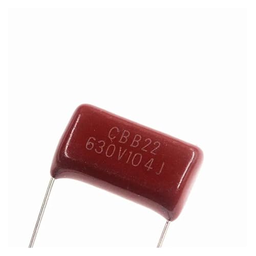 5pcs CBB22 100nF 630V 104J630V 630V104J 5% P15 Metallized Polypropylene Film Capacitor Capacitance Meters von SSOPTMCB