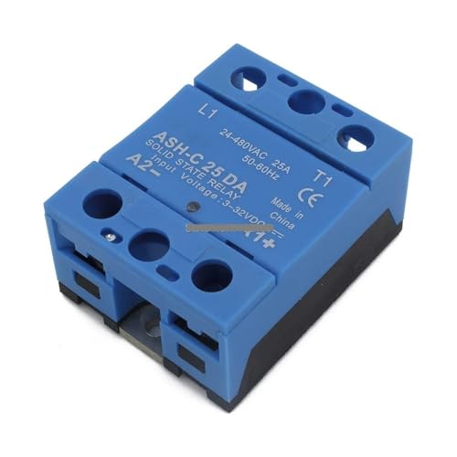 ASH-C-25DA single phase DC to AC 25A 24-480VAC solid state relay 25DA SSR Control Relays ASH-C-25DA single phase DC to AC 25A 24-480VAC solid state relay 25DA SSR Control Relays von SSOPTMCB