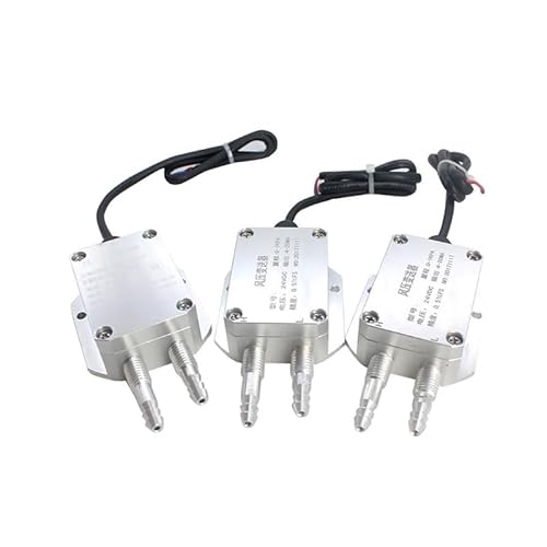 Differential Pressure Sensor -10Kpa-10Kpa Differential Pressure Transmitter Air Wind Pressure Transducer 4-20mA,DC24V(0-10V Output,0-100Pa) von SSOPTMCB