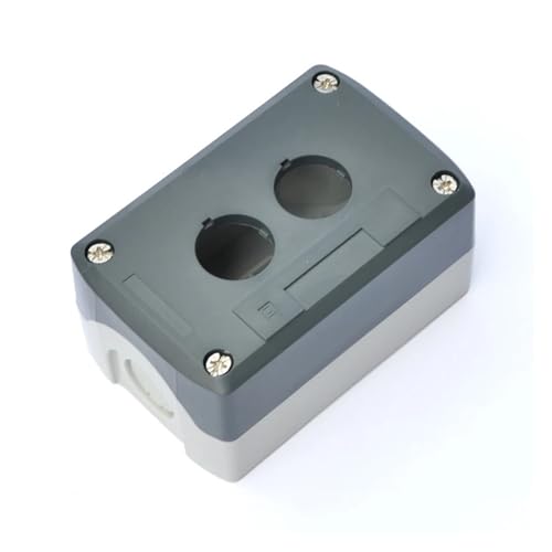 Gray 22mm Dia 2-Hole Push Button Switch Control Box Case Gray 22mm Dia 2-Hole Push Button Switch Control Box Case von SSOPTMCB