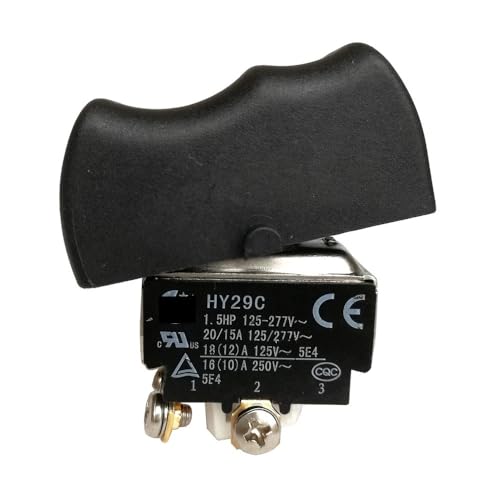 HY29C Momentary Toggle Switches DPDT On-On 1.5HP 4 Pins Screw von SSOPTMCB