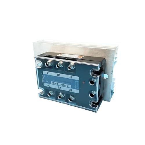 High SSR AC-AC 70-280VAC Control 380VAC 40A 3 Phase Solid State Relay wtih Heat Sink Control Relays High SSR AC-AC 70-280VAC Control 380VAC 40A 3 Phase Solid State Relay wtih Heat Sink Control Relays von SSOPTMCB
