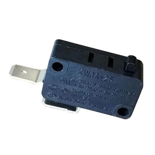 KW3A-25 Microswitches SPDT No Lever 2 Pin Plunger Switch for Oven Microwave,4-Pack von SSOPTMCB