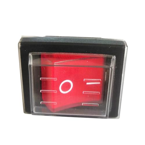 RK1-01 Waterproof Rocker Switches 16A 4Pins ON-OFF DPST Inverter Welding Machine Coffee Maker Switch Red Light, 2-Pack RK1-01 Waterproof Rocker Switches 16A 4Pins ON-OFF DPST Inverter Welding Machine Coffee Maker Switch Red Light, 2-Pack von SSOPTMCB
