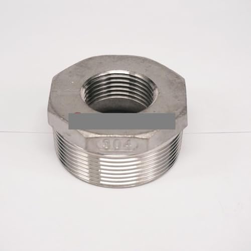 SSOPTMCB 1-1/2" Male to 1" Female Thread 304 Stainless Steel Reducer Bushing Pipe Fitting Gas Fuel von SSOPTMCB