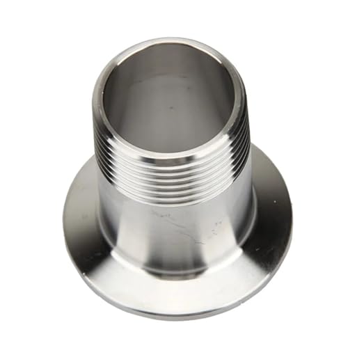 Stainless Steel Male Threaded Connectors Tri Clamp 64mm Flange Connection 2" von SSOPTMCB