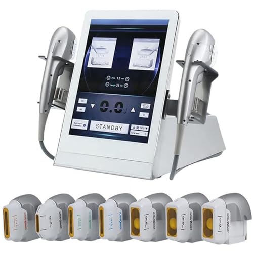 7D Smartes Hifu-Gerät | Facelifting-Gerät Für Die Körperformung | Kollagen-Booster | Behandlung Von Kieferpartie,Mit 7 Patronen Falten Und Cellulite | Anwendung Zu Hause Und Im Salon 7D Smartes Hifu-Gerät | Facelifting-Gerät Für Die Körperformung | Kollagen-Booster | Behandlung Von Kieferpartie,Mit 7 Patronen Falten Und Cellulite | Anwendung Zu Hause Und Im Salon von SSQUZA