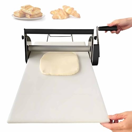 SSQUZA Manuelle Teigwalzmaschine, einstellbare Dicke für perfekte Fudge-Kruste und Pizzateig, kompaktes Thekendesign,gewerbliche und Private Nutzung,Rs201 SSQUZA Manuelle Teigwalzmaschine, einstellbare Dicke für perfekte Fudge-Kruste und Pizzateig, kompaktes Thekendesign,gewerbliche und Private Nutzung,Rs201 von SSQUZA