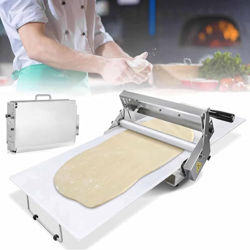 SSQUZA Manueller Teigschneider aus Edelstahl, verstellbare Dicke für hausgemachte Pizza, Fudge-Kruste und Gebäck, kompaktes faltbares Design,Gewerbliche und Private Nutzung,Rs201 SSQUZA Manueller Teigschneider aus Edelstahl, verstellbare Dicke für hausgemachte Pizza, Fudge-Kruste und Gebäck, kompaktes faltbares Design,Gewerbliche und Private Nutzung,Rs201 von SSQUZA