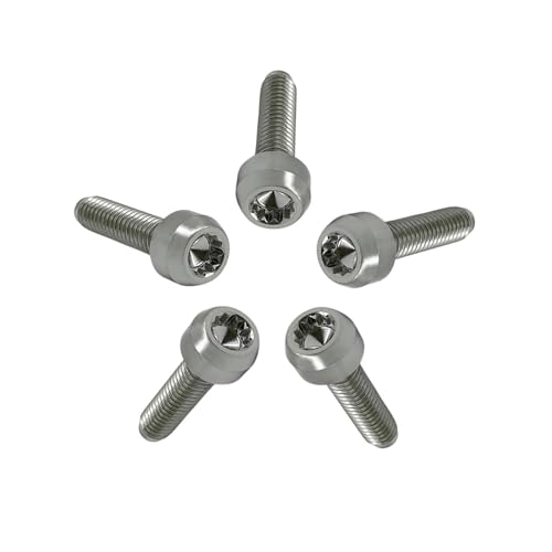 M7 x 1 x 24,5 Titan Schrauben Titan Split Rand M7 Schrauben 100 M7x1x24.5MM von SSTI