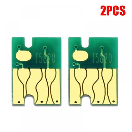 2 4 PCS T5820 CHIP -Kompatible Wartungstankchip Kompatibel mit Surecolor SC P800 P807 und Surelab D700 D870 DX100 Abfalltank Tankersatzteile(2PCS) von SSUMCUWR