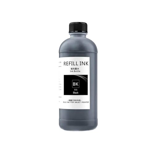 SSUMCUWR 500 ml wasserbasierte Pigmentinte T08H1 T08H2 T08H3 T08H4 kompatibel mit dem Arbeitskräfte-Enterprise AM-C4000 C4000-Serie-Drucker(Black) von SSUMCUWR