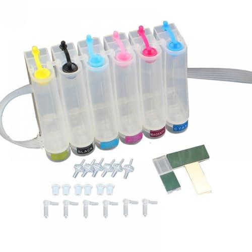 SSUMCUWR 6 Color Universal CISS Kit mit Tintentanksystem und Zubehör kompatibel mit ///. Druckern SSUMCUWR 6 Color Universal CISS Kit mit Tintentanksystem und Zubehör kompatibel mit ///. Druckern von SSUMCUWR