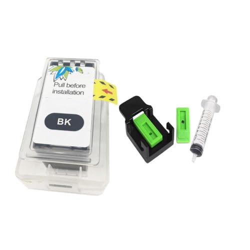 SSUMCUWR Aufladen von Kit Kompatibel mit PG 560 CL 561 Patronen kompatibel mit PG 560 CL 561 TS7450 TS7451 TS 7450 TS5350 TS5351 Drucker(BK with Tool) von SSUMCUWR