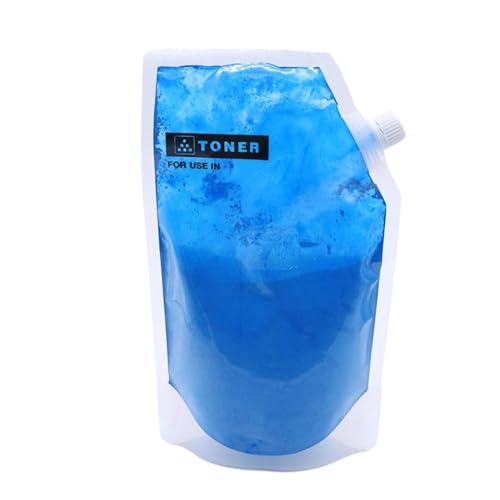SSUMCUWR CE264X 646A CF031A CF032A CF033A Compatible Toner Pulver Refill 1000g Kompatibel mit Farbdrucker Arbeiten mit CM4540 CM4540F CM4540FSKM -Models Universal Color Tinte Austausch(Cyan) von SSUMCUWR