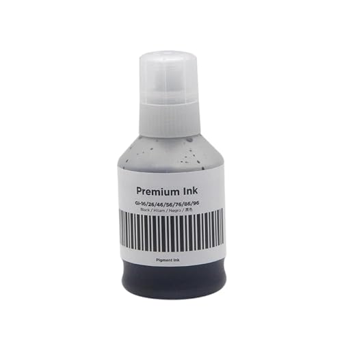 SSUMCUWR GI66 GI 66 GI-66 Bulk Flaschenwasserbasis Nachfülltinte kompatibel mit MAXIF GX6060 G7060 Druckermodelle(1 Bottle (Black)) von SSUMCUWR