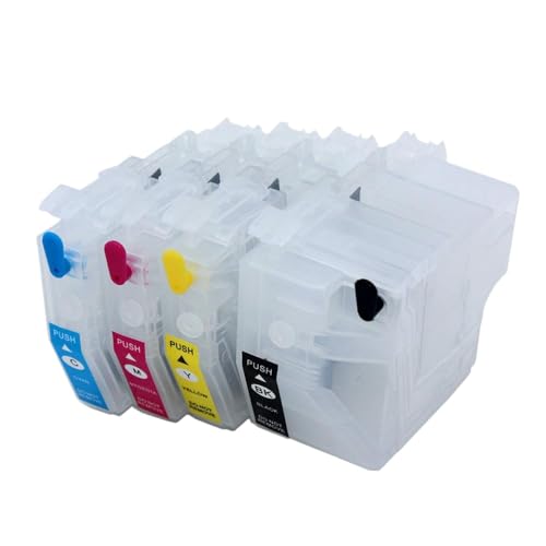 SSUMCUWR Leere Nachfüllkartusche ohne Chip kompatibel mit LC421 LC462 LC492 LC432 LC411 LC401 MFC-J1010DW J1050DW J1140DW Drucker SSUMCUWR Leere Nachfüllkartusche ohne Chip kompatibel mit LC421 LC462 LC492 LC432 LC411 LC401 MFC-J1010DW J1050DW J1140DW Drucker von SSUMCUWR
