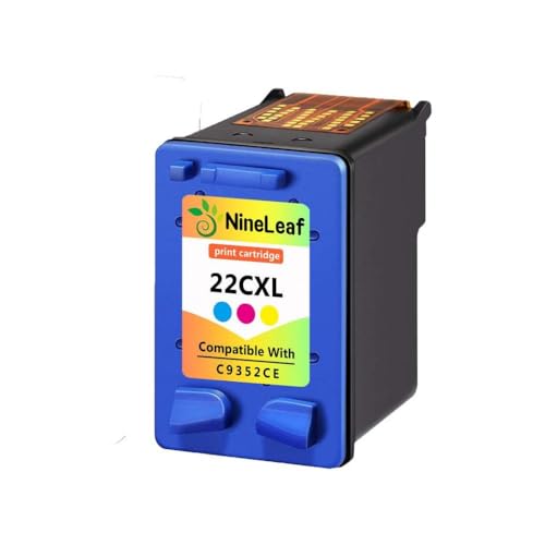SSUMCUWR Überholte 21 -Fach- und 22 -x -Tintenpatronen 21 21 22 kompatibel mit Deskjet -Druckern wie F2180 F380 F2280 F4180 D1460(1 Color) von SSUMCUWR