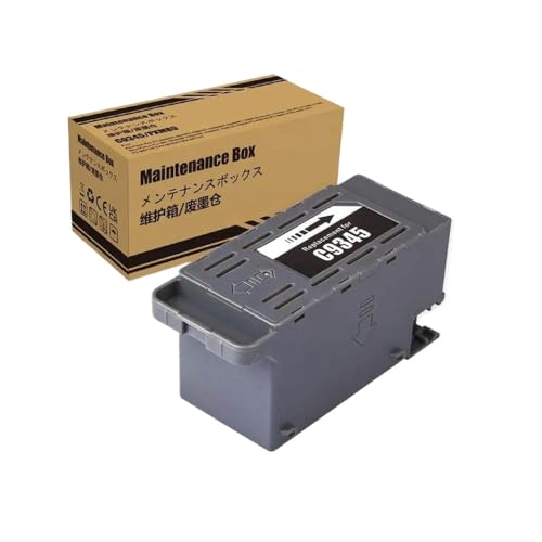 SSUMCUWR Wasserbasis Pigmenttinte 113 C13T06B140 T06B Kompatibel mit ET-5150 ET-5170 ET-5800 Drucker(Maintenance Box) von SSUMCUWR