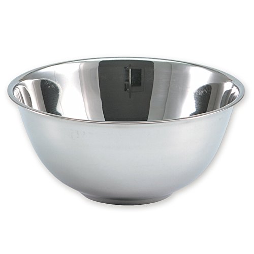 SSW Schüssel aus rostfreiem Edelstahl hergestellt, pflegeleicht, innen und außen poliert, Durchmesser: 24 cm, 465124, Silber SSW Schüssel aus rostfreiem Edelstahl hergestellt, pflegeleicht, innen und außen poliert, Durchmesser: 24 cm, 465124, Silber von SSW Stolze Stahl Waren GmbH