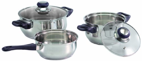 SSW 400062 Kochtopfset Green Lemon, 5-teilig von SSW