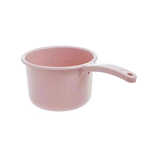 SSWERWEQ Löffel Wasserschaufel, Küchenwasserschaufel Kochwerkzeuge Wasser Bailer Badkappen Shampoo Cup Bathing Bailer (Color : Pink) von SSWERWEQ