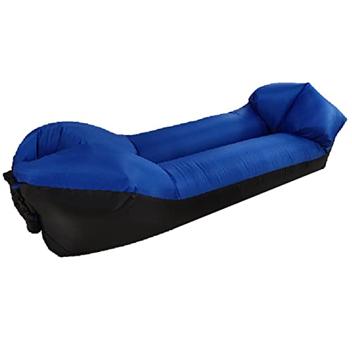 SSWERWEQ Sitzsackstühle für Erwachsene Air Sofa Bed Good Sleeping Bag Inflatable Air Bag Lazy Bag Beach Sofa (Color : 1) von SSWERWEQ