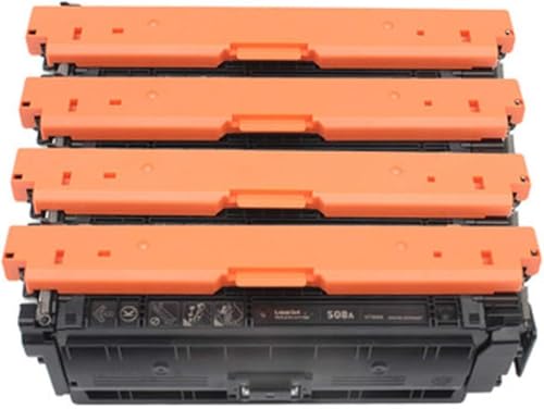 【Druckerzubehör】 Patrone CF360A Kompatibel mit HP CF360A für HP Color Laser Jet M552DN M553N M553X M553DN Drucker, Schwarz Gelb Cyan Magenta Bürobedarf Klarer Druckeffekt Schwarz von SSZENO