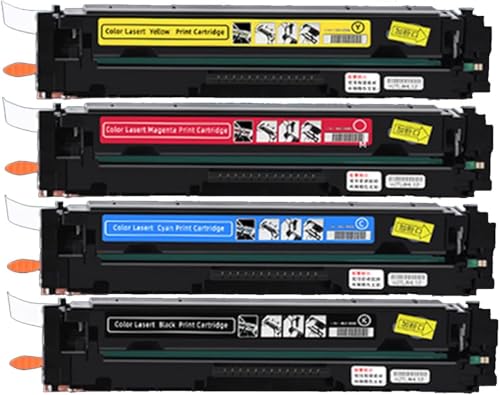 【Druckerzubehör】 Patrone CRG 055 Kompatibel mit Canon CRG 055 für Canon LBP663cdn LBP633cdw LBP664cx ImageCLASS MF742cdw MF746cx Drucker, Schwarz, Gelb, Cyan, Magenta, Bürobedarf, Gelb von SSZENO