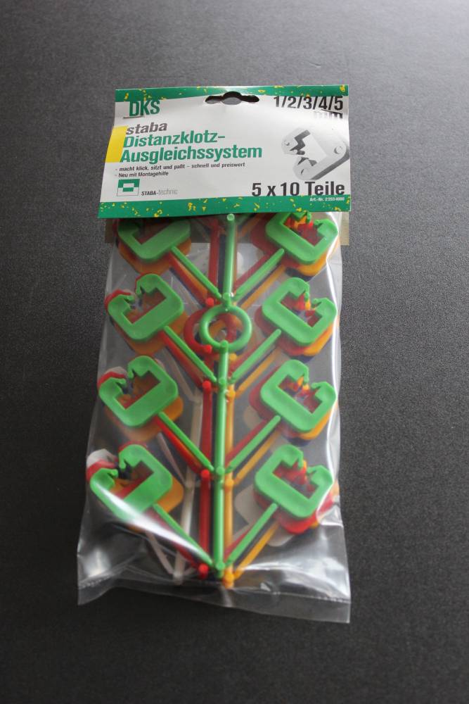 Staba Distanzklotz-Ausgleichssystem Staba Distanzklotz-Ausgleichssystem von STABA-technic