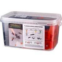 Stabilo Nivelliersystem Fliesen Verlegehilfe Set 1 mm Zuglaschen Keile Zange Stabilo Nivelliersystem Fliesen Verlegehilfe Set 1 mm Zuglaschen Keile Zange von STABILO BEFESTIGUNGSTECHNIK