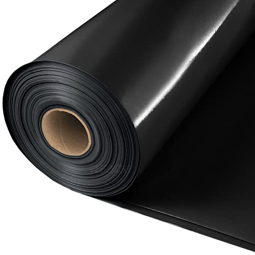 Stabilo Baufolie Typ 200 schwarz - 4x25m - 100m² | Abdeckfolie | Estrichfolie | PE Folie | Universal Folie | Plastikfolie | Schutzfolie von Stabilo Befestigungstechnik