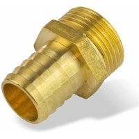 Messing Schlauchtülle ø 1 1/2 Zoll ag x 40 mm Schlauchstutzen schwer von STABILO SANITÄR