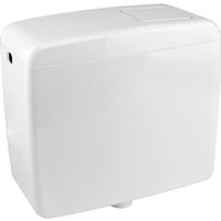 General Fittings - wc Aufputz Spülkasten Toilette Spülung 6-9 Liter weiss Zubehör von GENERAL FITTINGS