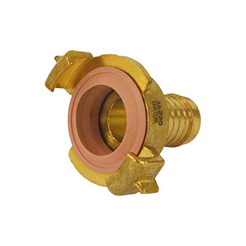 GK Schlauchstück Trinkwasser 1 Zoll / 25 mm Kupplung Schnellkupplung DVGW von STABILO Sanitaer
